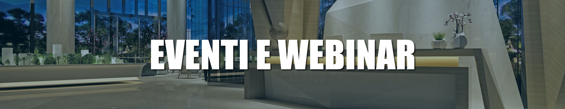 eventi webinar banner