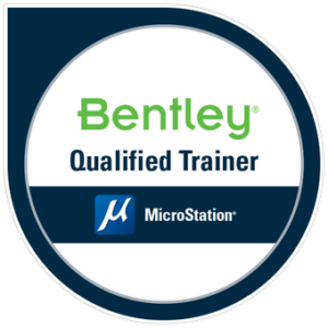 Badge Bentley MicroStation qualified trainer