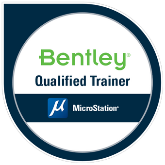Badge Bentley MicroStation qualified trainer