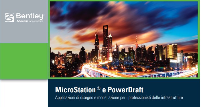 MicroStation e PowerDraft, applicazioni di disegno e modellazione