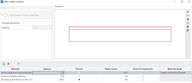 Lastre composte - Nuovo OpenBuildings™ Designer CONNECT Edition, Update 9