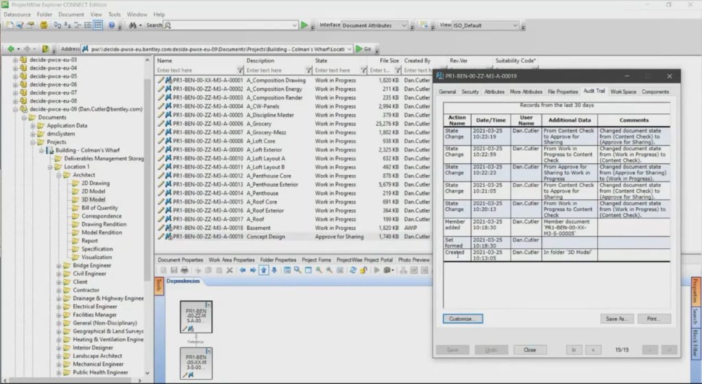 Projectwise applica lo Standard ISO 19650 in maniera facile e veloce